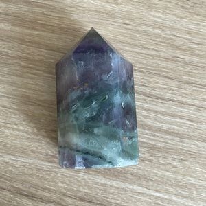 Chunky Rainbow Fluorite Tower